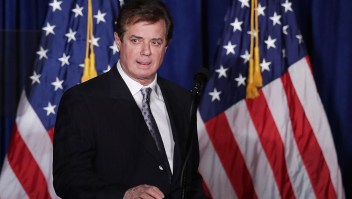 WASHINGTON, DC - APRIL 27: Paul Manafort, advisor to Republican presidential candidate Donald Trump's campaign, checks the teleprompters before Trump's speech at the Mayflower Hotel April 27, 2016 in Washington, DC. A real estate billionaire and reality television star, Trump beat his GOP challengers by double digits in Tuesday's presidential primaries in Pennsylvania, Maryland, Deleware, Rhode Island and Connecticut. "I consider myself the presumptive nominee, absolutely," Trump told supporters at the Trump Tower following yesterday's wins. (Photo by Chip Somodevilla/Getty Images)