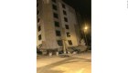 epa06500736 The Tongshuai Hotel is damaged after a magnitude 6 earthquake hit Hualien on Taiiwan's east coast in the night of 06 February 2018. TV reports said two hotels, including Tongshuai, were damaged and some other buildings might also be damaged during the quake. Rescue teams are trying to rescue people inside the buildings. Some bridges and roads are damaged and the main road to Hualien, the Suhua Highway (Suao to Hualien Highway) is closed. More than 100 quakes have hit off Taiwan's east coast in the past three days. The Seismological Observation Center said they are cuased by the friction between the Philipine Plate and Eurasian Plate. EPA-EFE/STR BEST QUALITY AVAILABLE