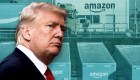 Donald Trump critica a Amazon, pero se contradice