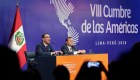Vizcarra aplaude Compromiso de Lima en cierre de Cumbre de las Américas
