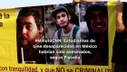 #MinutoCNN: Infieren asesinato de estudiantes de cine de Jalisco