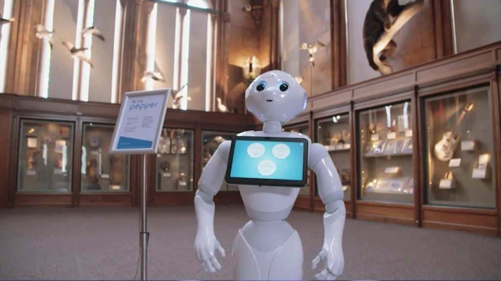 En estos museos los guías son robots