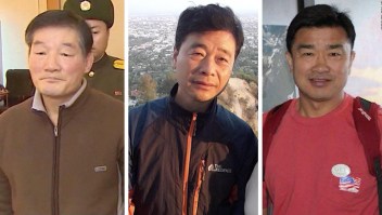 Corea del Norte libera a tres prisioneros de EE.UU.
