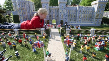 #LaImagenDelDía: réplica de la boda real en el Castillo de Windsor