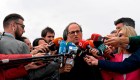 Presidente catalán canceló toma de posesión de sus consejeros
