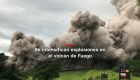 #MinutoCNN: Informan de nuevos flujos en volcán de Fuego