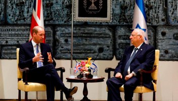Primera visita de un miembro de la familia real británica a Israel