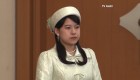 Princesa de Japón renuncia a su estatus real por amor