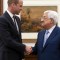 El príncipe Guillermo se reúne con el presidente del gobierno palestino, Mahmoud Abbas