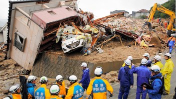 Inundaciones en Japón dejan más de 100 muertos