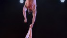 Espeluznante caída de una trapecista en "America's Got Talent"