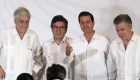 Piñera a Peña Nieto y Santos: Hay vida después de la presidencia