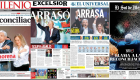 Portadas en papel de los diarios mexicanos tras las elecciones