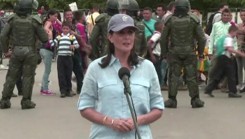 Haley arremete contra Maduro por situación de venezolanos