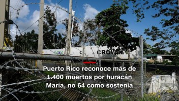 #MinutoCNN: Puerto Rico reconoce mayor cifra de muertos por María