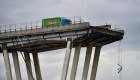 Fuerte tormenta provoca caída de un viaducto en Italia