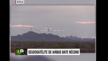 Pseudosatélite de Airbus rompe récord de vuelo