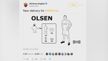 El excéntrico perfil de la Roma en Twitter