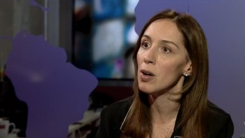 María Eugenia Vidal habla de las irregularidades en los aportes a la campaña de Cambiemos