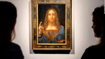 Subasta de arte: el "Salvator Mundi" de Leonardo da Vinci