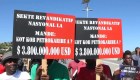 Haitianos piden cuentas al gobierno
