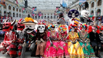 Así fue el desfile de Día de Muertos en Ciudad de México