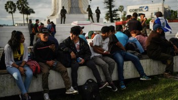 Inmigrantes caravana centroamericanos: Queremos una mejor vida en EE.UU.