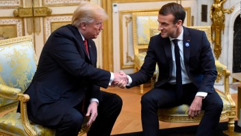 La batalla silenciosa entre Trump y Macron