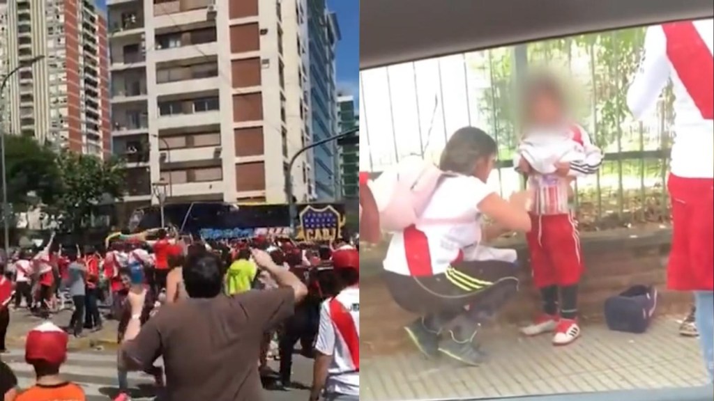 Las escenas más impactantes del postergado River Plate y Boca Juniors