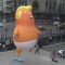 "Bebé Trump" ahora sobrevuela Buenos Aires por el G20