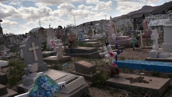 Imagen de un cementerio de Ciudad Juárez en 2010. (Crédito: Spencer Platt/Getty Images)