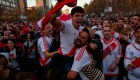 River celebra el triunfo de la Copa Libertadores