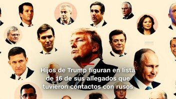 #MinutoCNN: 16 allegados a Trump tuvieron contactos con rusos