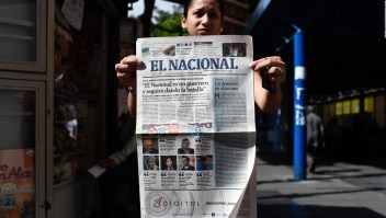 El diario venezolano El Nacional dejó de imprimirse