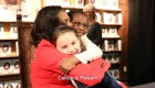 Estas niñas desbordaron de alegría al conocer a Michelle Obama