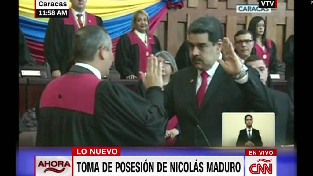 Maduro: Juro defender la independencia de Venezuela