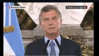 Macri anuncia decreto de incautación de bienes de la corrupción