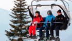 Putin y Lukashenko disfrutan esquiando