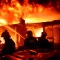 Impactantes imágenes del incendio en capital de Bangladesh