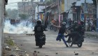 Tensión en la frontera: militares venezolanos disparan gases