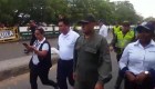 Momento en que soldado venezolano desertó en la frontera