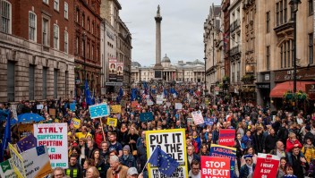 Londinenses piden otro referendo del brexit