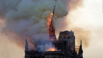 Lo que se salvó de la catedral de Notre Dame