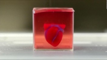 Corazón impreso en 3D levanta esperanzas
