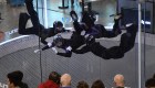 Campeonato de paracaidismo acrobático bajo techo