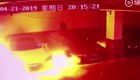 Un auto Tesla explota en China
