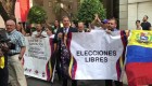 Venezolanos se manifiestan en México