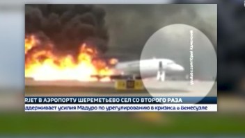 Investigan qué causó el accidente de un avión ruso