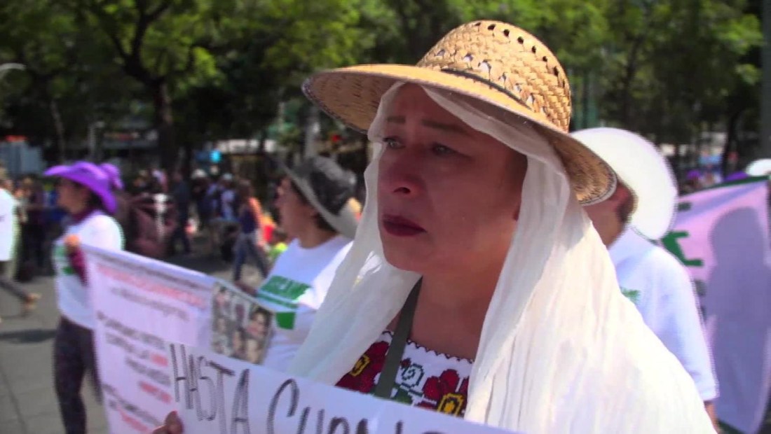 Un año más marchan las madres de los desaparecidos