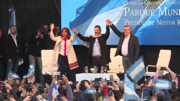 Argentina: La fórmula Fernández-Fernández, en campaña